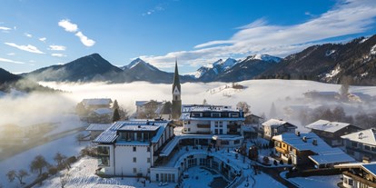 Allergiker-Hotels - Tirol - Hotel-Winteransicht mit Sonnwendjoch - Juffing Hotel & Spa ****S