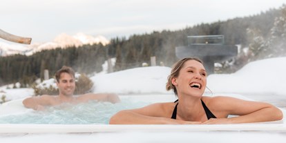 Allergiker-Hotels - berücksichtigte Nahrungsmittelunverträglichkeiten beim Essen: Laktoseintoleranz - Whirlpool - Tirler Dolomites Living Hotel 