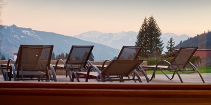 Allergiker-Hotels - Sonnenterrasse - SPA - Panoramahotel Oberjoch