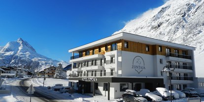 Allergiker-Hotels - Tirol - Außenansicht im Winter - Hotel Zontaja