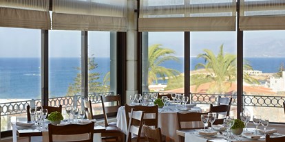 Allergiker-Hotels - berücksichtigte Nahrungsmittelunverträglichkeiten beim Essen: Laktoseintoleranz - Estia Main Restaurant - Creta Maris Beach Resort
